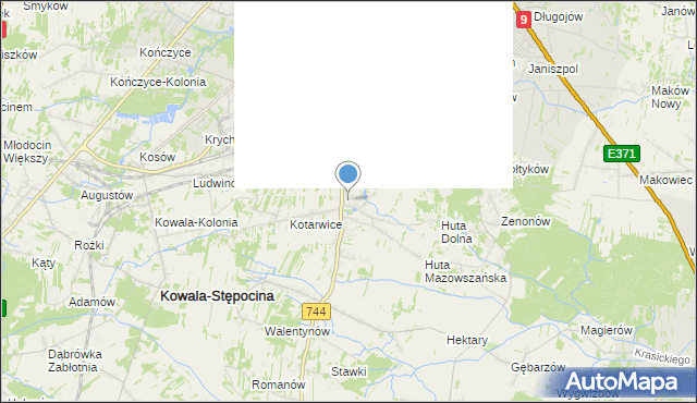 mapa Mazowszany, Mazowszany na mapie Targeo