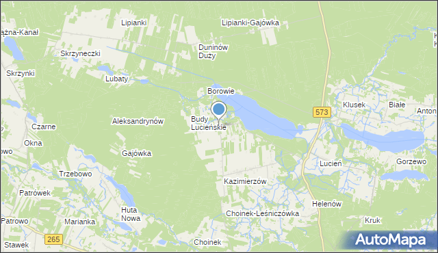 mapa Miałkówek, Miałkówek na mapie Targeo