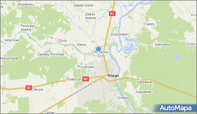 mapa Ołda, Ołda na mapie Targeo