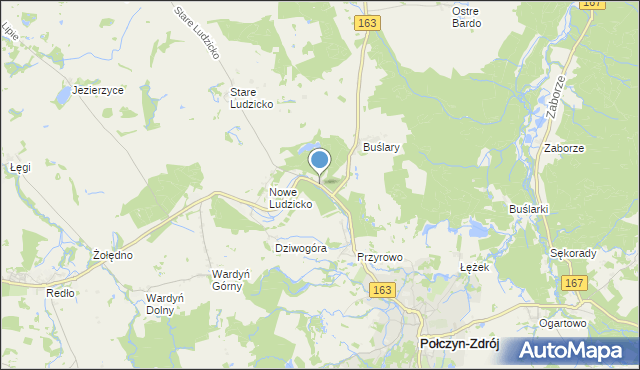 mapa Przyrówko, Przyrówko na mapie Targeo