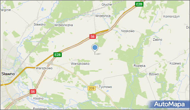 mapa Rozdałowo, Rozdałowo na mapie Targeo