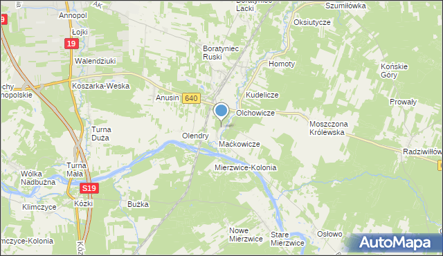 mapa Stankowicze, Stankowicze na mapie Targeo