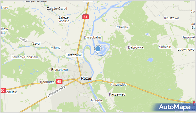 Mapa SzygiRębisze, SzygiRębisze na mapie Targeo