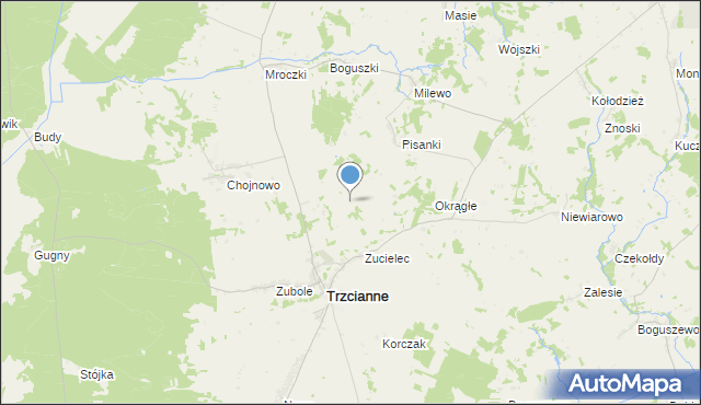 mapa Uzugoj, Uzugoj na mapie Targeo