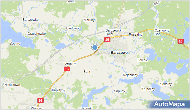 mapa Wrócikowo, Wrócikowo na mapie Targeo