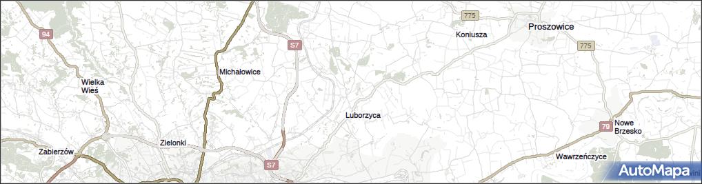 wysiolek luborzycki mapa Mapa Wysiołek Luborzycki, Wysiołek Luborzycki na mapie Targeo