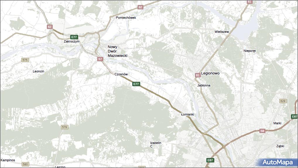 pieńków koło warszawy mapa Mapa Pieńków, Pieńków na mapie Targeo