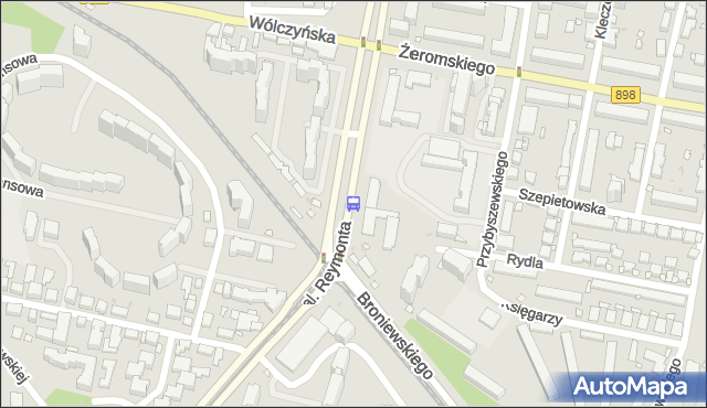 Przystanek al.Reymonta 06. ZTM Warszawa - Warszawa (id 604606) na mapie Targeo