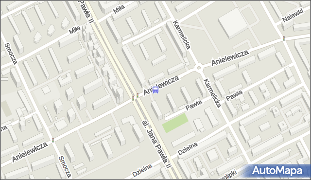 Przystanek Anielewicza 03. ZTM Warszawa - Warszawa (id 708303) na mapie Targeo