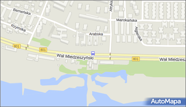 Przystanek Arabska 02. ZTM Warszawa - Warszawa (id 220302) na mapie Targeo