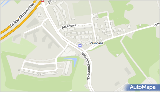 Przystanek Arbuzowa 02. ZTM Warszawa - Warszawa (id 309902) na mapie Targeo