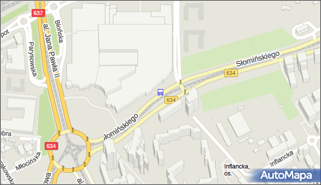 Przystanek Baseny Inflancka 02. ZTM Warszawa - Warszawa (id 708102) na mapie Targeo