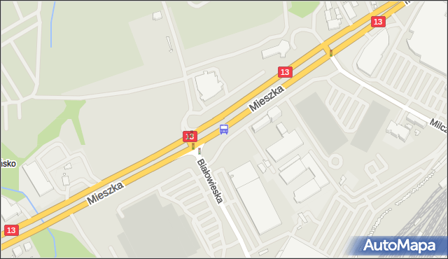 Przystanek Białowieska 11. ZDiTM Szczecin - Szczecin (id 23511) na mapie Targeo