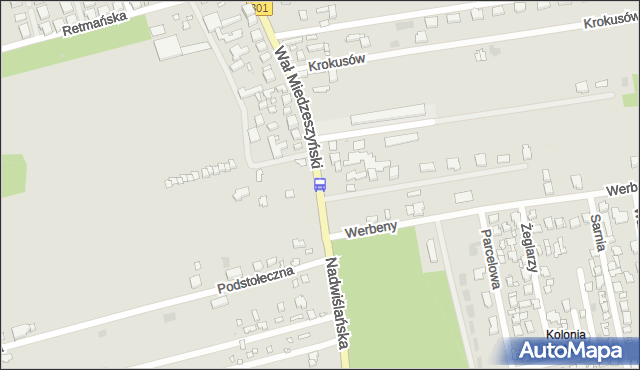 Przystanek Błota 02. ZTM Warszawa - Warszawa (id 205702) na mapie Targeo
