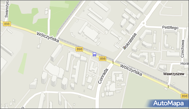 Przystanek Bogusławskiego 02. ZTM Warszawa - Warszawa (id 602602) na mapie Targeo