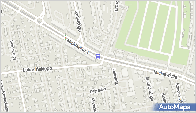 Przystanek Brzozowskiego 13. ZDiTM Szczecin - Szczecin (id 30413) na mapie Targeo
