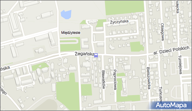 Przystanek Bursztynowa-Szpital 02. ZTM Warszawa - Warszawa (id 202902) na mapie Targeo