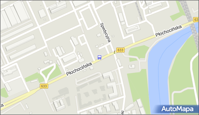 Przystanek Cementownia 01. ZTM Warszawa - Warszawa (id 112501) na mapie Targeo