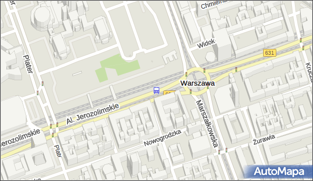 Przystanek Centrum 06. ZTM Warszawa - Warszawa (id 701306) na mapie Targeo