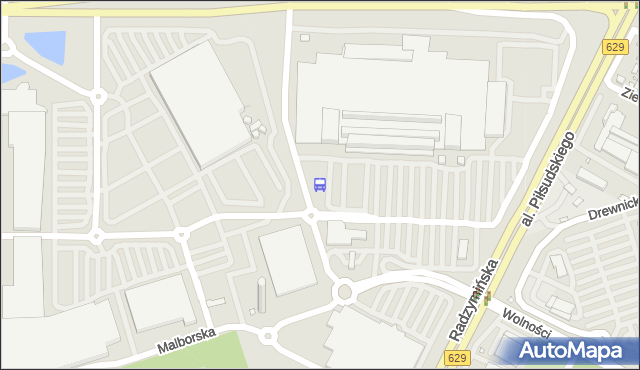 Przystanek CH Marki 03. ZTM Warszawa - Warszawa (id 123403) na mapie Targeo