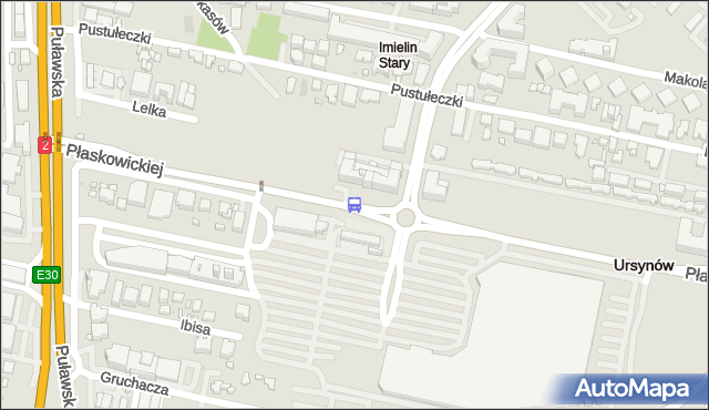 Przystanek CH Ursynów 02. ZTM Warszawa - Warszawa (id 329202) na mapie Targeo