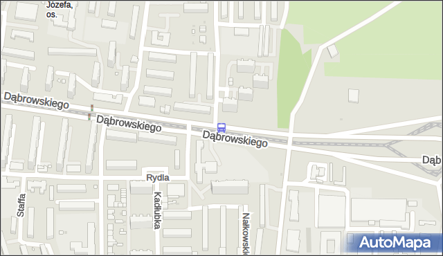 Przystanek Dąbrowskiego - Podhalańska. MPKLodz - Łódź (id 117) na mapie Targeo