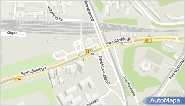 Przystanek Dw.Gdański 07. ZTM Warszawa - Warszawa (id 701907) na mapie Targeo