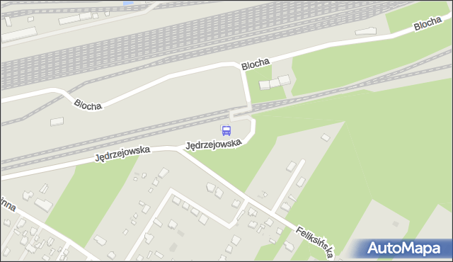 Przystanek Dw. Łódź Olechów Wschód. MPKLodz - Łódź (id 1576) na mapie Targeo