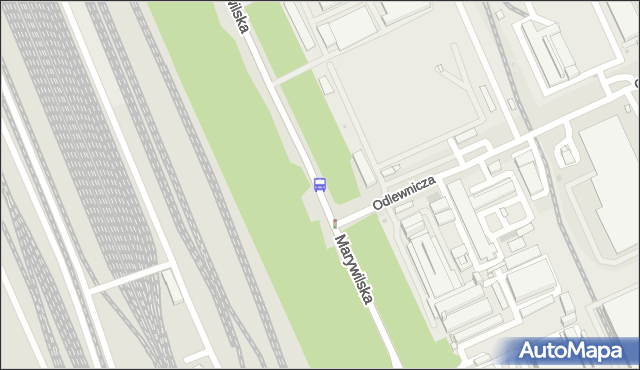 Przystanek Fabryka Pomp 02. ZTM Warszawa - Warszawa (id 109202) na mapie Targeo