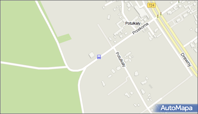 Przystanek Gąsek 01. ZTM Warszawa - Warszawa (id 305301) na mapie Targeo