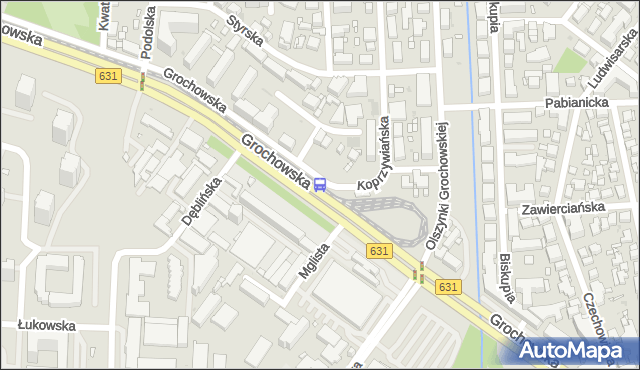 Przystanek Gocławek 07. ZTM Warszawa - Warszawa (id 201407) na mapie Targeo