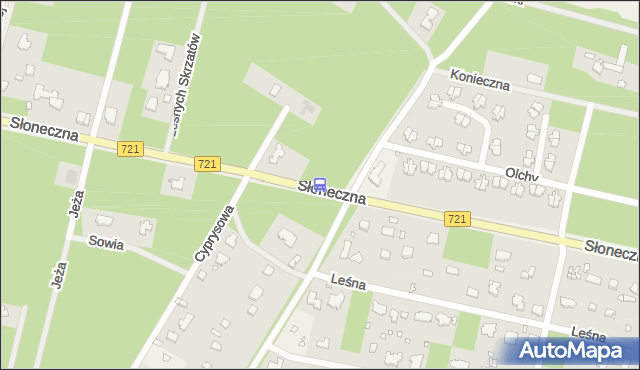 Przystanek Graniczna 01. ZTM Warszawa - Warszawa (id 413601) na mapie Targeo