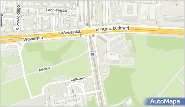 Przystanek GUS 03. ZTM Warszawa - Warszawa (id 709303) na mapie Targeo