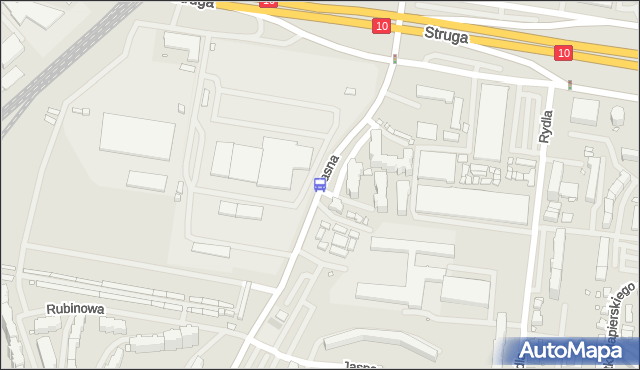 Przystanek Jasna 11. ZDiTM Szczecin - Szczecin (id 85411) na mapie Targeo