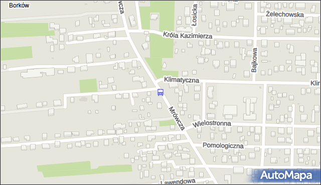 Przystanek Klimatyczna 01. ZTM Warszawa - Warszawa (id 237301) na mapie Targeo