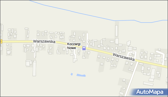 Przystanek Koczargi Nowe 02. ZTM Warszawa - Warszawa (id 620202) na mapie Targeo