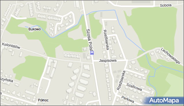 Przystanek Kolonistów 11. ZDiTM Szczecin - Szczecin (id 42611) na mapie Targeo