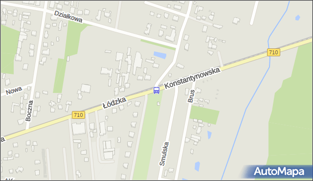 Przystanek Konstantynowska - Smulska #. MPKLodz - Łódź (id 2044) na mapie Targeo