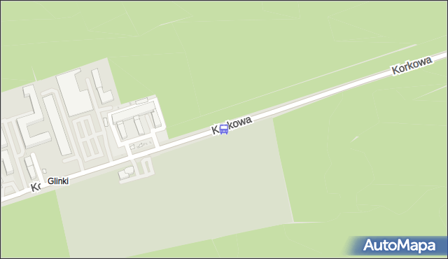 Przystanek Korkowa-Cmentarz 02. ZTM Warszawa - Warszawa (id 206602) na mapie Targeo