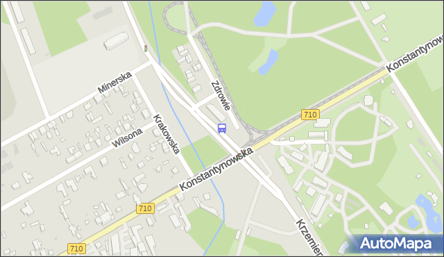 Przystanek Krakowska - Konstantynowska (ZOO Orientarium). MPKLodz - Łódź (id 417) na mapie Targeo