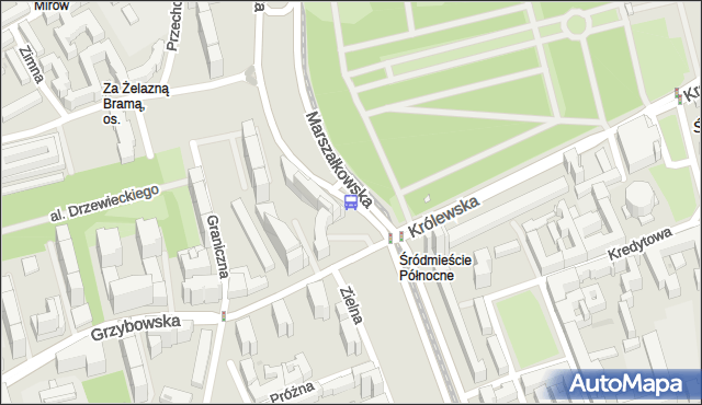 Przystanek Królewska 01. ZTM Warszawa - Warszawa (id 701501) na mapie Targeo