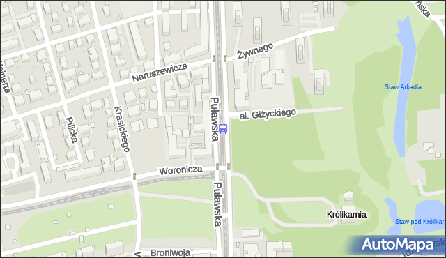Przystanek Królikarnia 04. ZTM Warszawa - Warszawa (id 300704) na mapie Targeo