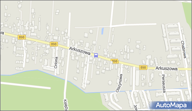 Przystanek Księżycowa 02. ZTM Warszawa - Warszawa (id 603002) na mapie Targeo