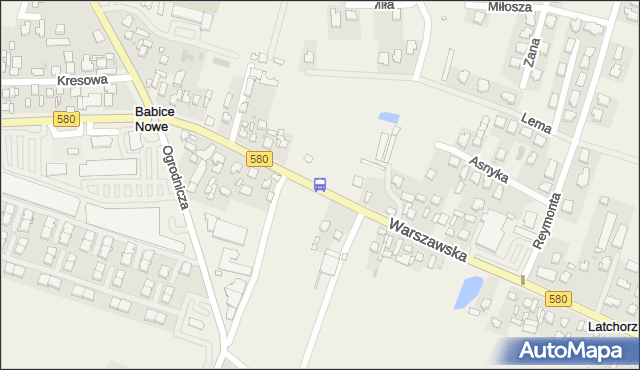 Przystanek Latchorzew 02. ZTM Warszawa - Warszawa (id 514502) na mapie Targeo