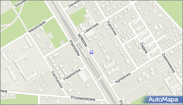 Przystanek Lawinowa 02. ZTM Warszawa - Warszawa (id 224502) na mapie Targeo