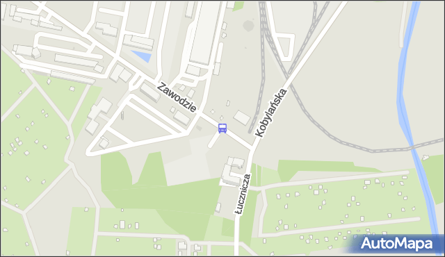 Przystanek Łucznicza 01. ZTM Warszawa - Warszawa (id 331901) na mapie Targeo