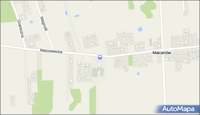 Przystanek Malcanów 02. ZTM Warszawa - Warszawa (id 233602) na mapie Targeo
