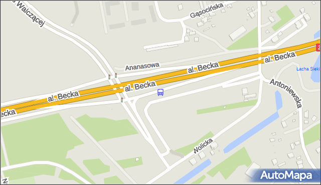 Przystanek Małe Siekierki 02. ZTM Warszawa - Warszawa (id 332302) na mapie Targeo