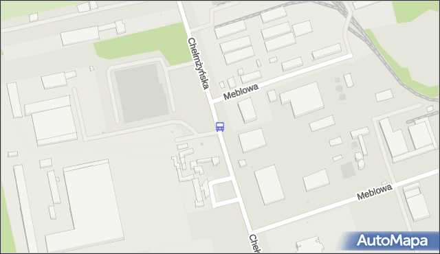 Przystanek Meblowa 02. ZTM Warszawa - Warszawa (id 231902) na mapie Targeo