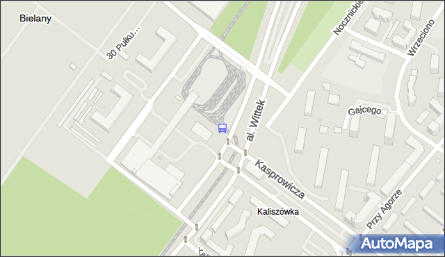 Przystanek Metro Młociny 08. ZTM Warszawa - Warszawa (id 605908) na mapie Targeo
